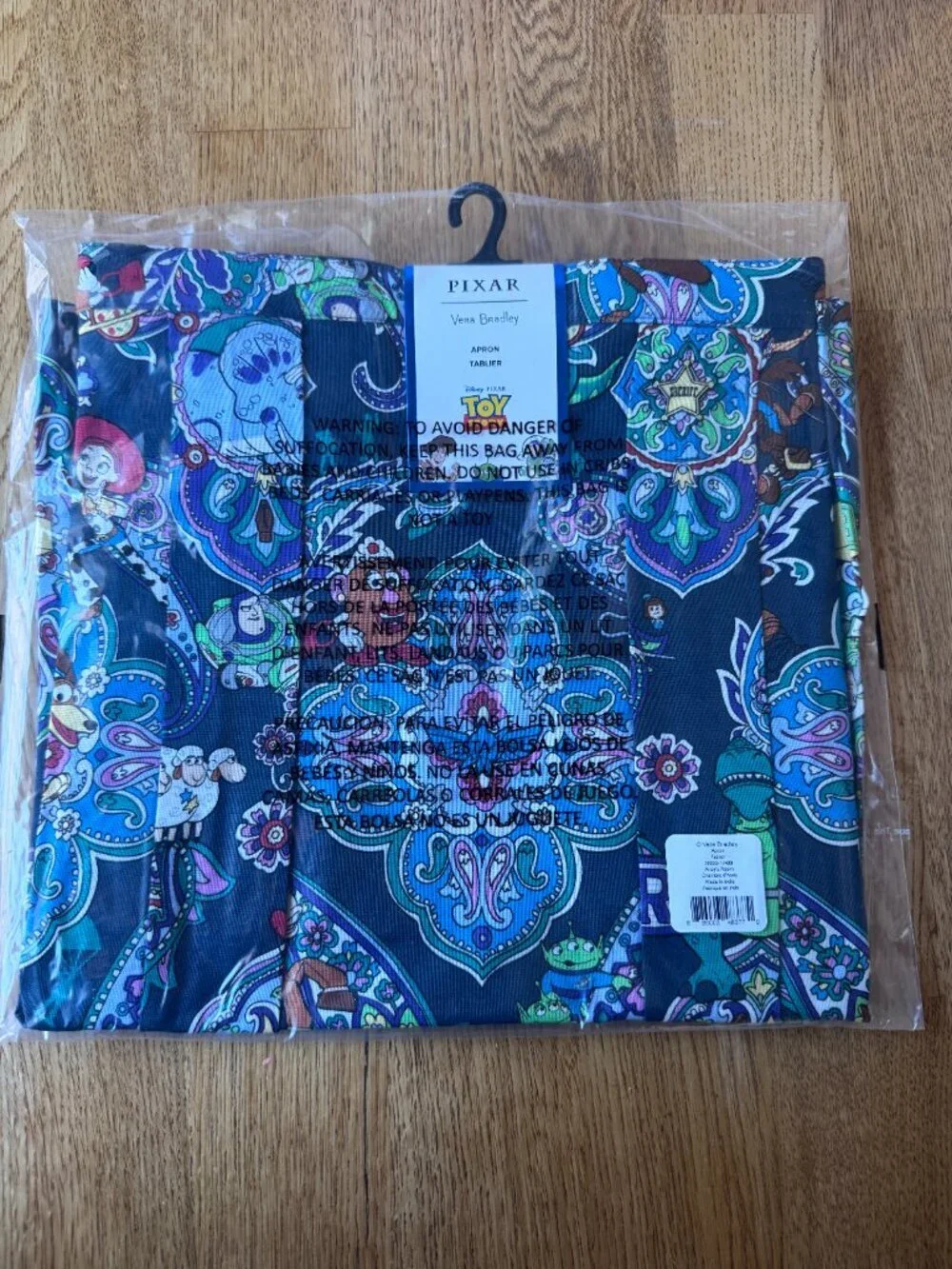 Vera Bradley Disney Pixar Toy Story Apron Andy's Room NWT
